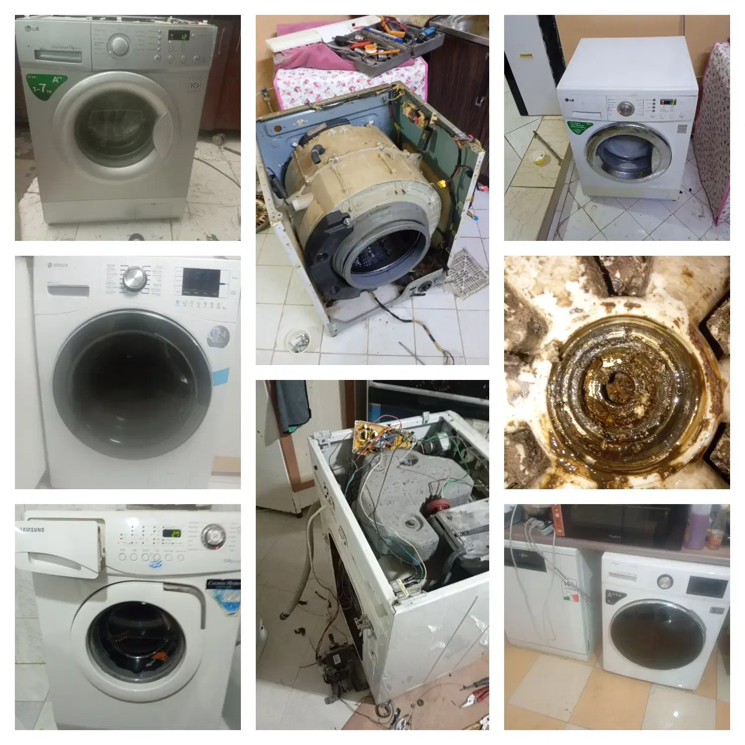 تعمیرنصب انواع لباسشویی و آبگرمکن نصب پمپ اب|خدمات پیشه و مهارت|بم, |دیوار