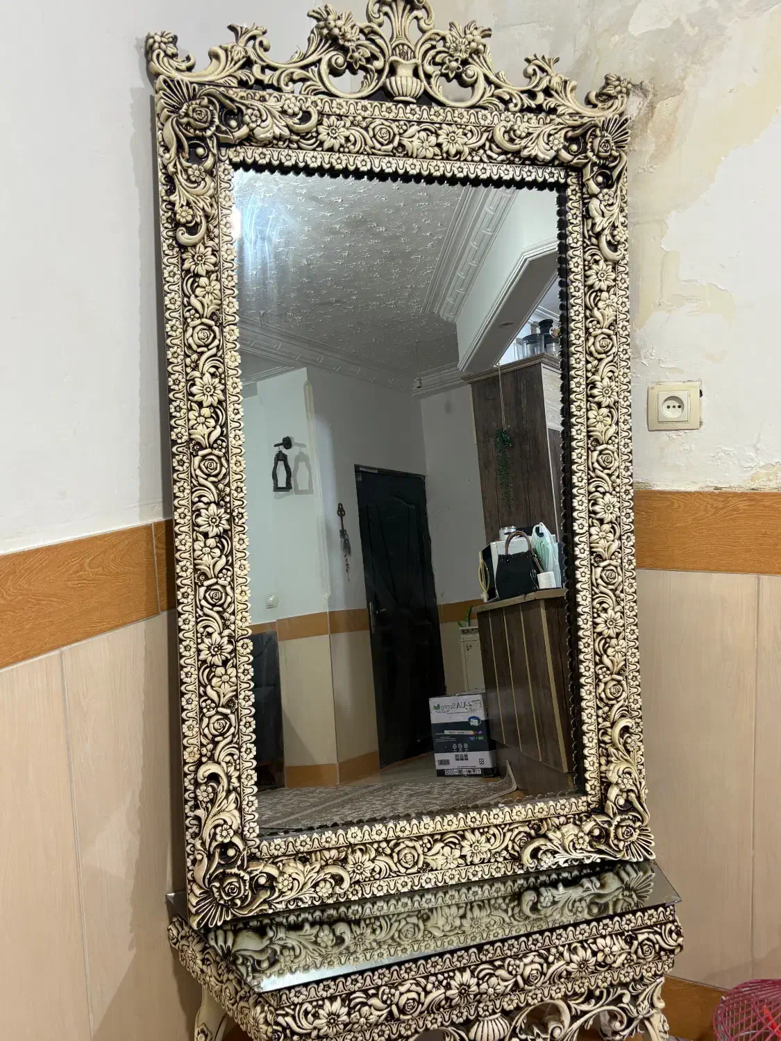 آینه|بوفه، ویترین، کنسول|قشم, |دیوار