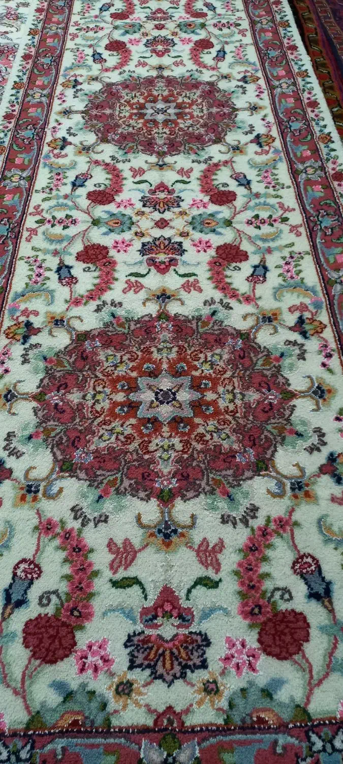 کناره دستبافت  ۸۰×۴ در حد نو واقعی|فرش|تبریز, |دیوار