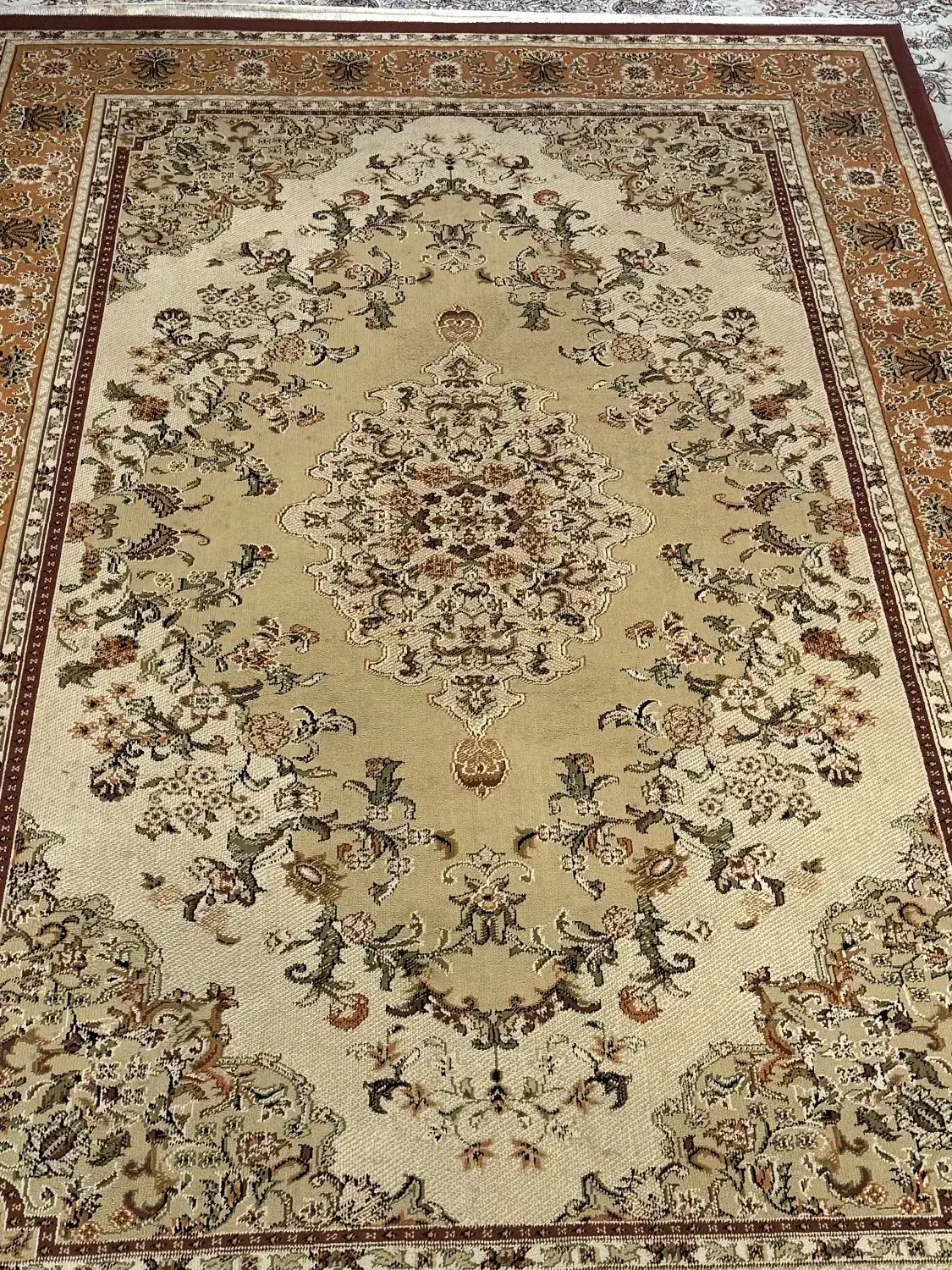 ۳ عدد فرش ۶ متری/یک جفت سرمه ای و یک عدد گلیم کرم|فرش|تهران, دهقان|دیوار