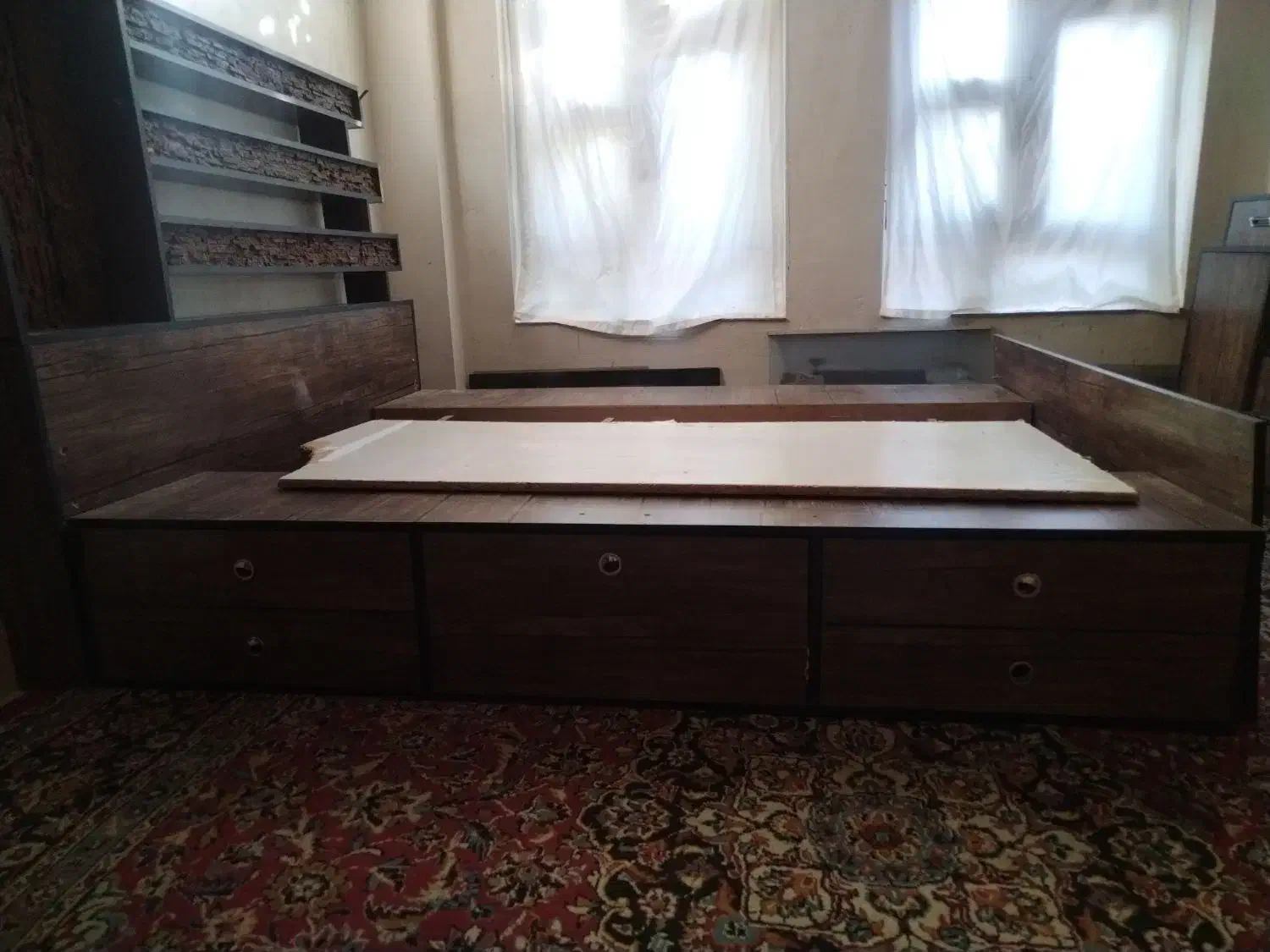 تخت و کمد|تخت و سرویس خواب|بناب, |دیوار