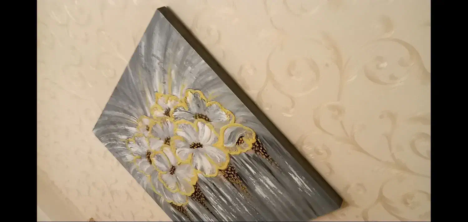 تابلو  نقاشی۱۵۰ در ۹۰  سه تکه|تابلو، نقاشی، عکس|تهران, جنت‌آباد شمالی|دیوار