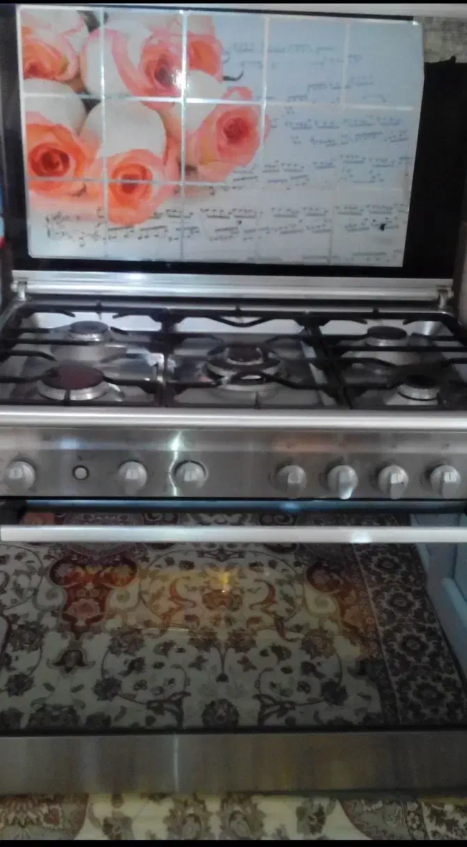 اجاق گاز فرسینجر تمام استیل|اجاق گاز و لوازم برقی پختوپز|الیگودرز, |دیوار