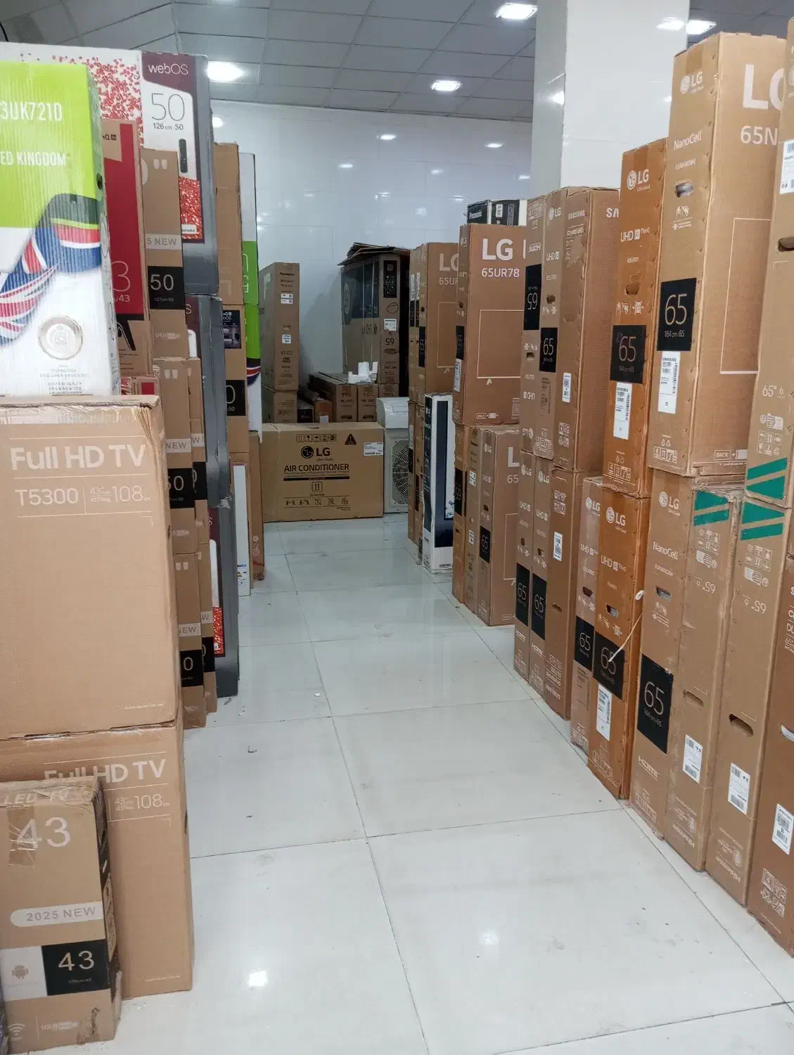 فروش تلویزیون های خارجی|تلویزیون و پروژکتور|کاکی, |دیوار