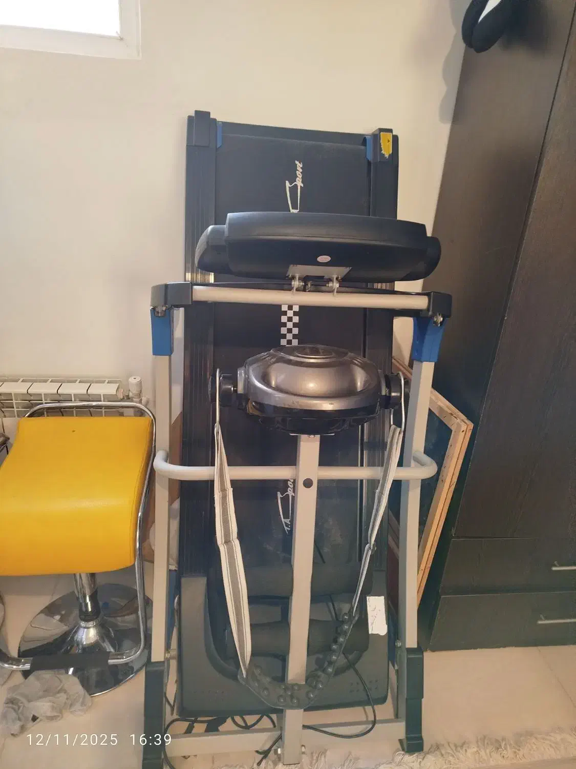 فروش تردمیل ta.sport توربو همراه ماساژور در حد نو|تجهیزات ورزشی|شیراز, محمدیه|دیوار