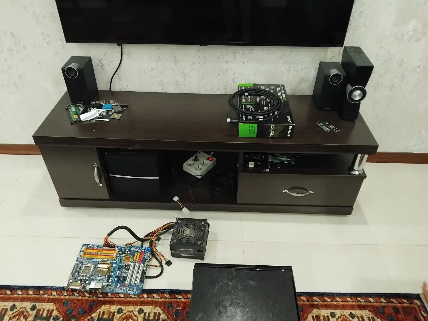 میز تلویزیون ام دی اف MDF|میز تلویزیون|مشهد, امیریه|دیوار