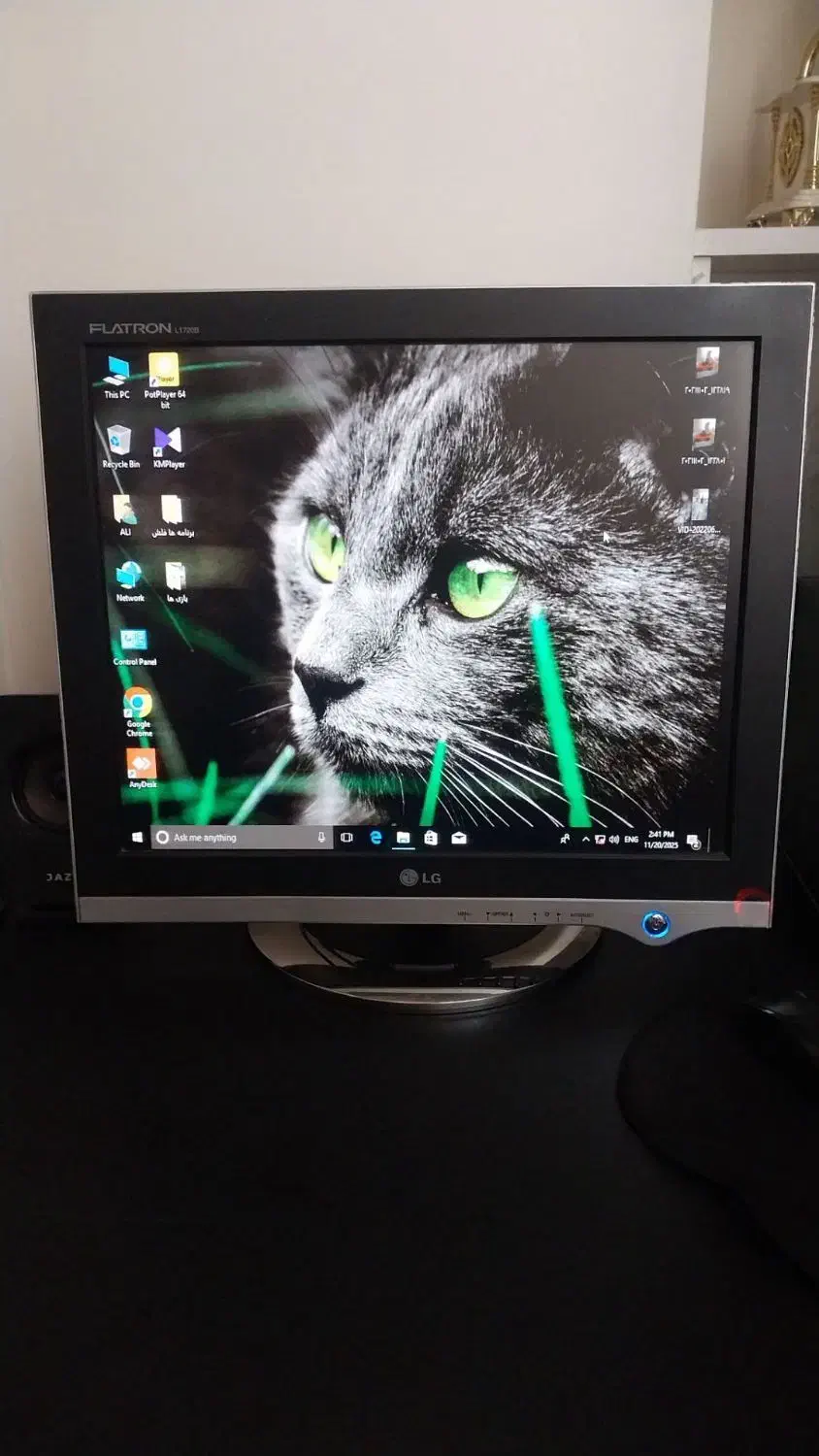 مانیتور ۱۷ اینچ LG|قطعات و لوازم جانبی رایانه|تهران, شهرک رضویه|دیوار