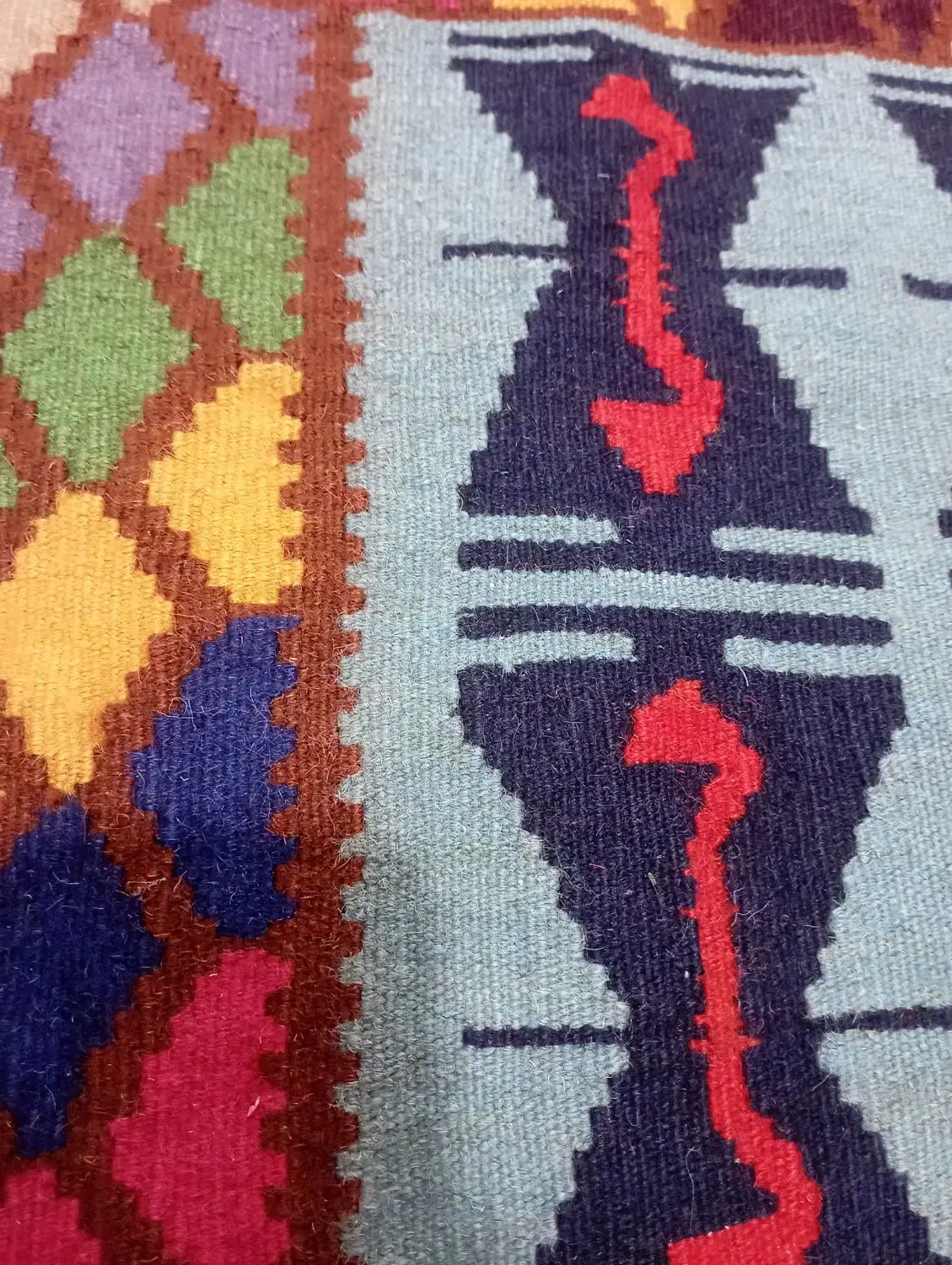 گلیم دست بافت|گلیم، جاجیم، گبه|نظرآباد, نظرآباد|دیوار