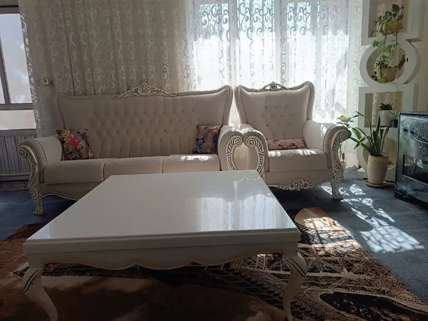 مبل ۹نفره|مبلمان خانگی و میز عسلی|ابهر, |دیوار