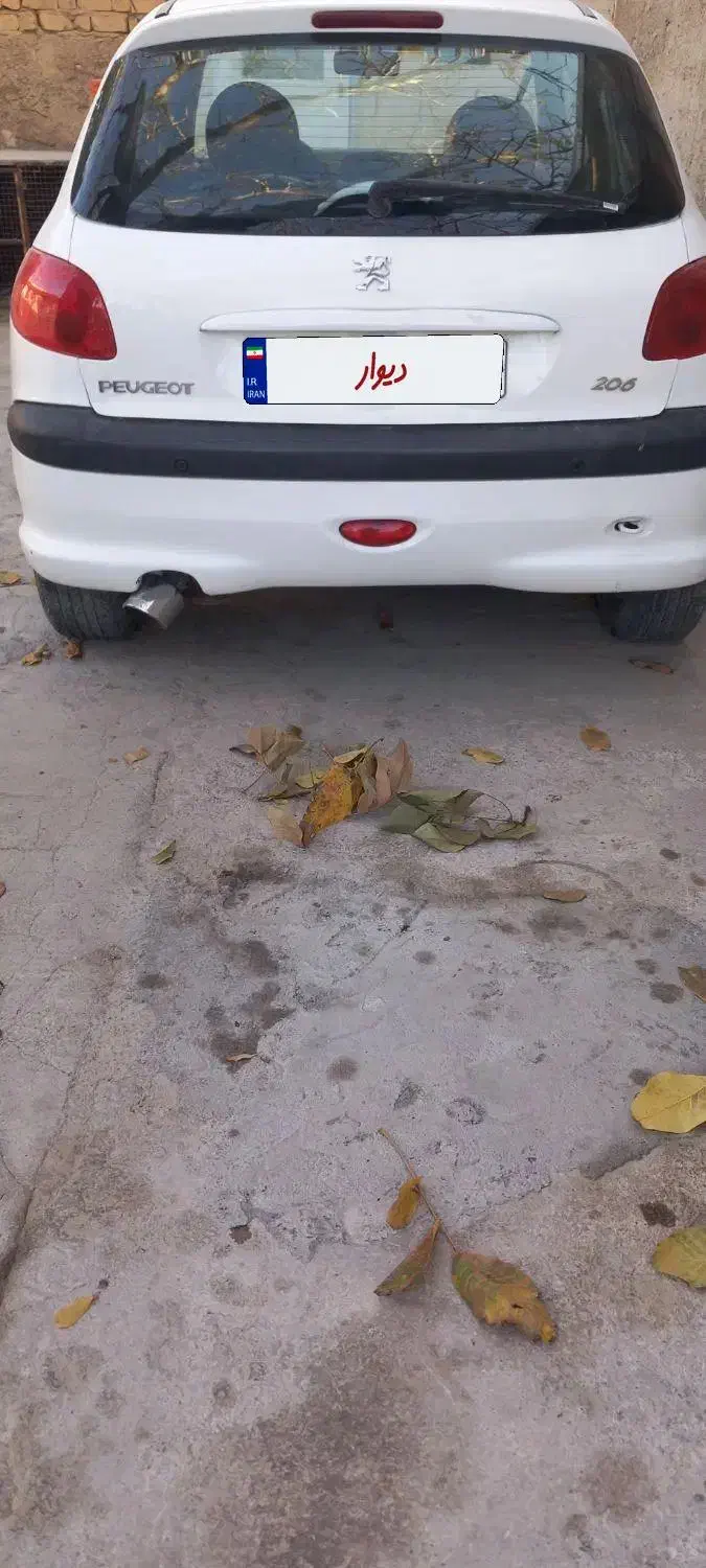 ۲۰۶ تیپ ۳ مدل ۹۵|خودرو سواری و وانت|درودزن, |دیوار