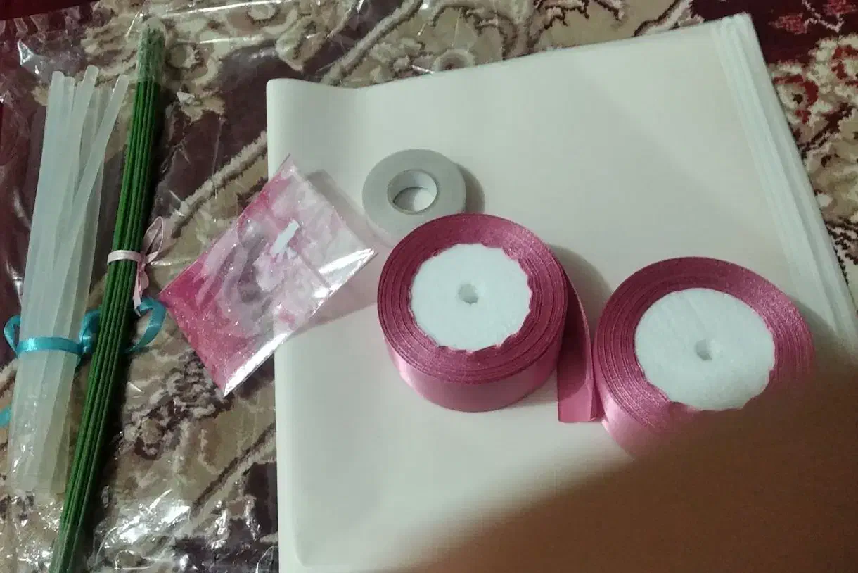 وسایل گل روبانی|گل مصنوعی|ایلام, |دیوار