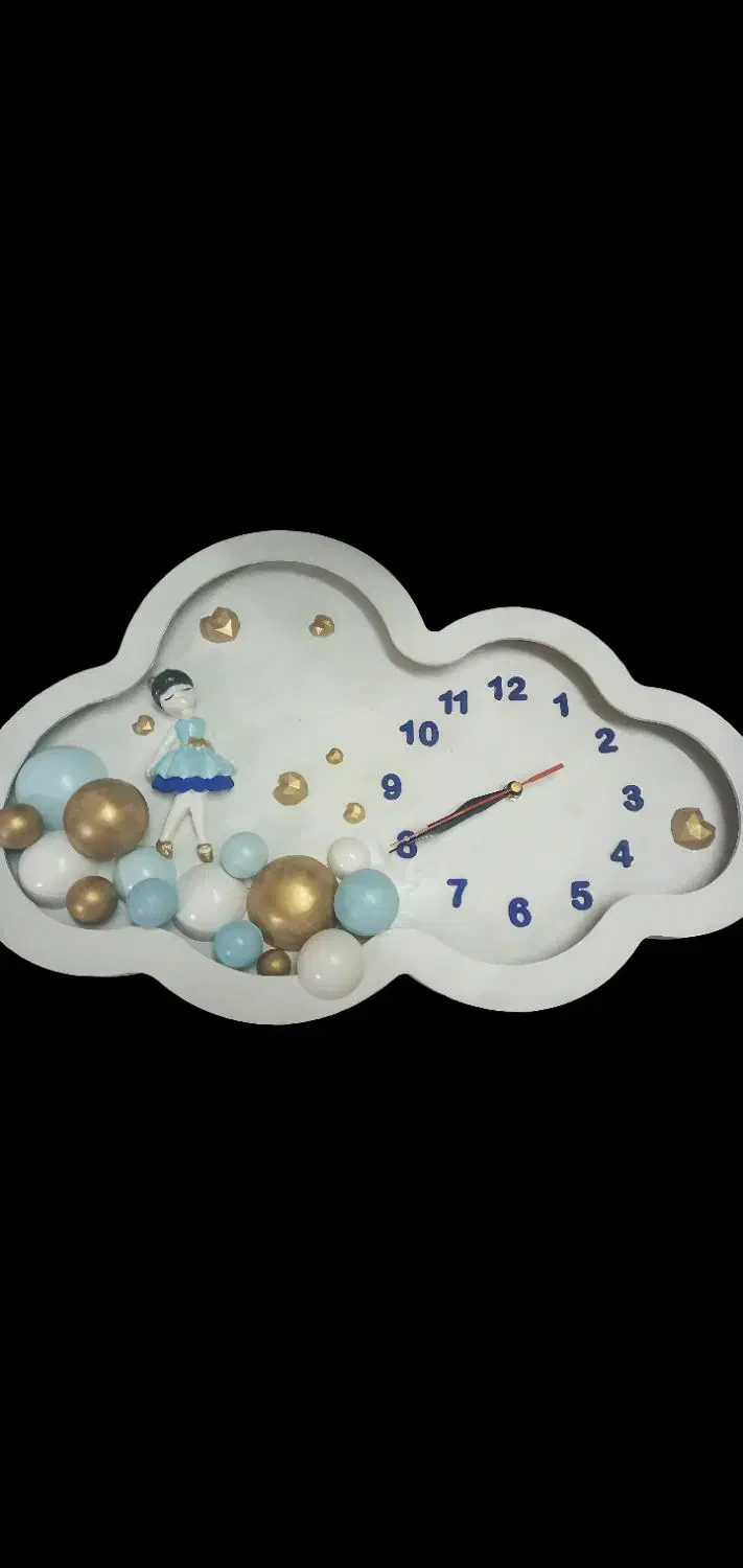 ساعت و تابلو شب خواب کودک|ساعت دیواری و تزئینی|اصفهان, همت‌آباد|دیوار
