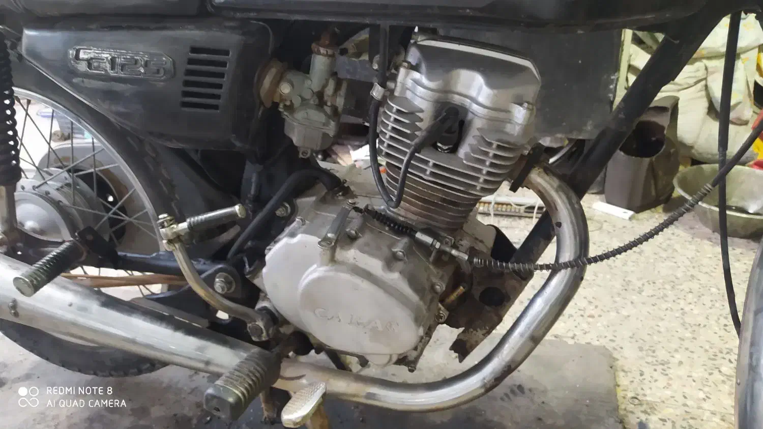 باسلام موتورسیکلت کارا|موتورسیکلت|مبارکه, |دیوار