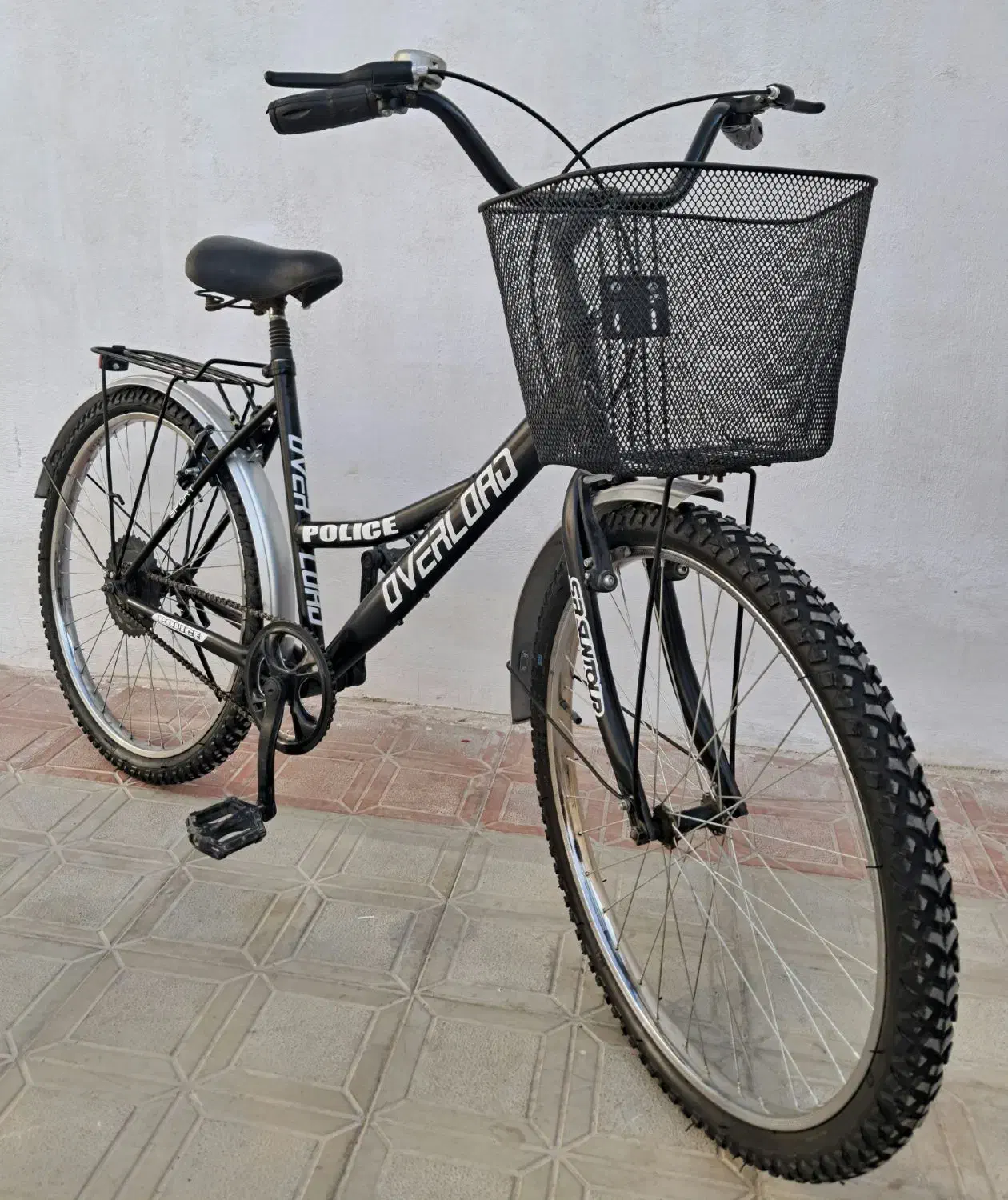 دوچرخ  26 مجهز ترک ، سبد ، زین و لوله سوپاپدار..|دوچرخه، اسکیت، اسکوتر|تربت جام, ترکمن ها|دیوار