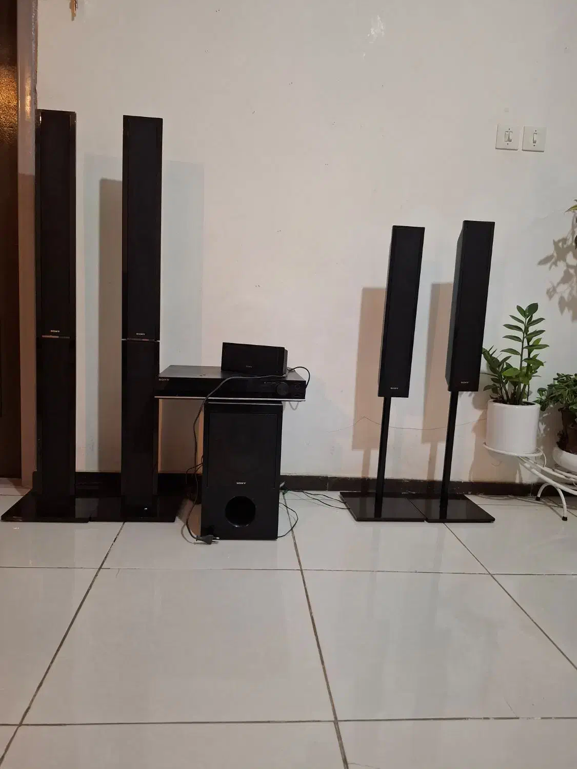 صوتی تصویری|سیستم صوتی خانگی|اشتهارد, |دیوار