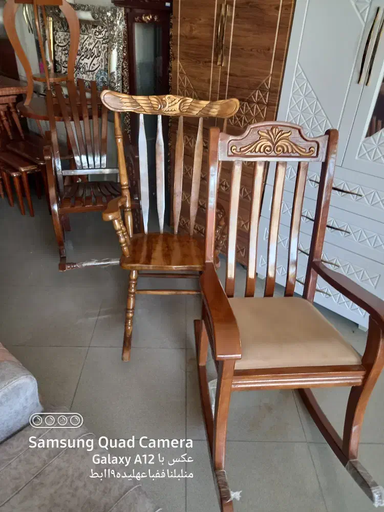 انواع صندلی راک وصندلی سنتی|مبلمان خانگی و میز عسلی|سمنان, |دیوار