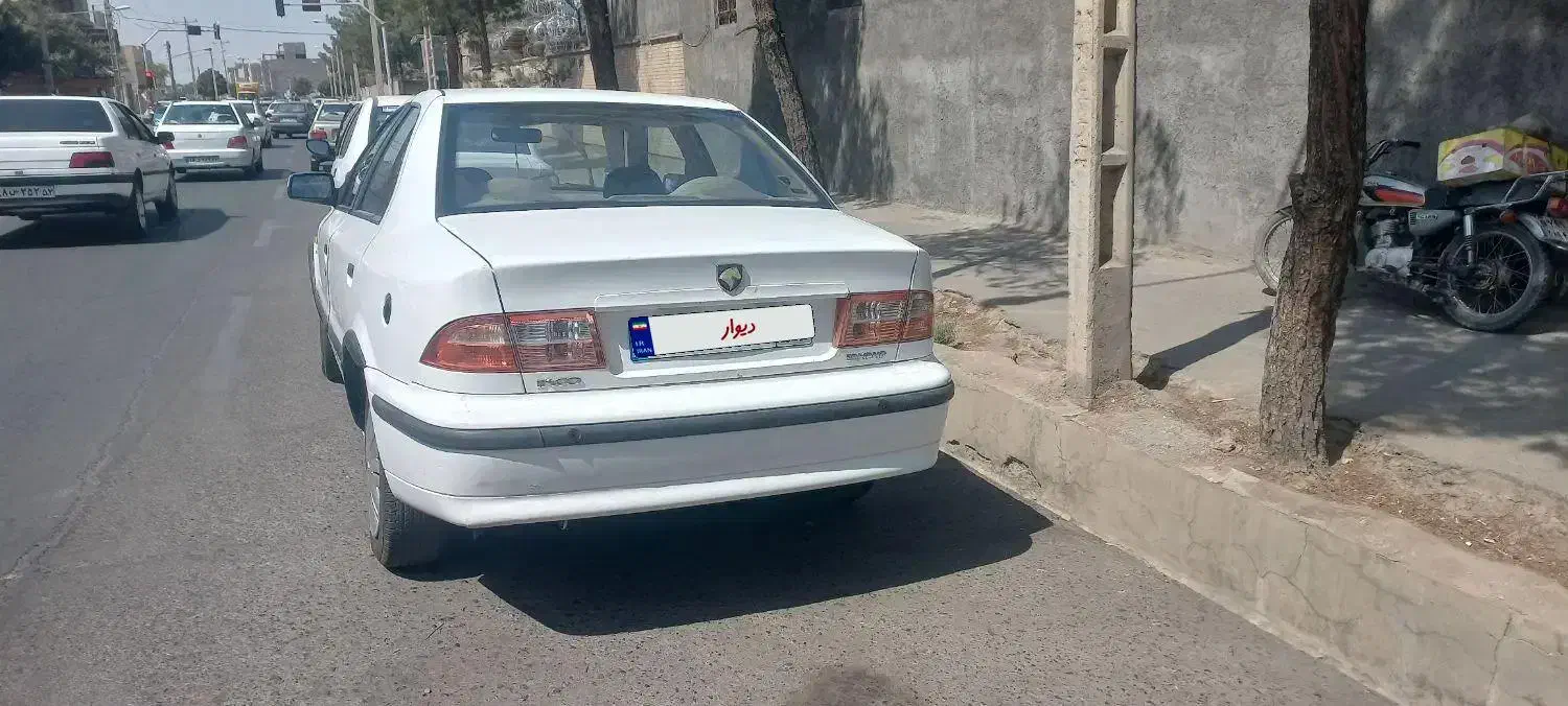 سمند af7 ۹۳ دو گانه سوز سفید|خودرو سواری و وانت|بیرجند, |دیوار