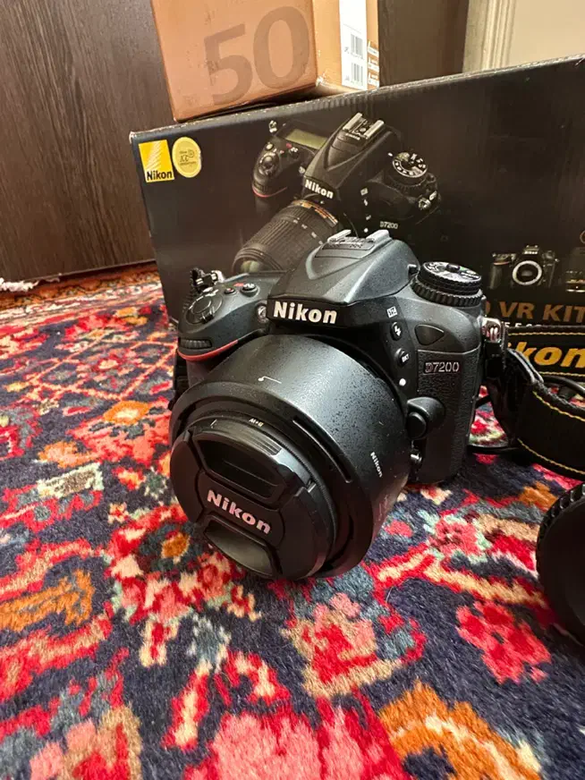 دوربین نیکون/nikon/d7200|دوربین عکاسی و فیلم‌برداری|تهران, نارمک|دیوار