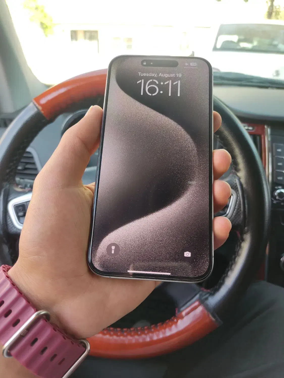 ۱۵ پرو مکس باطری ۱۰۰ zaa|موبایل|اردبیل, |دیوار