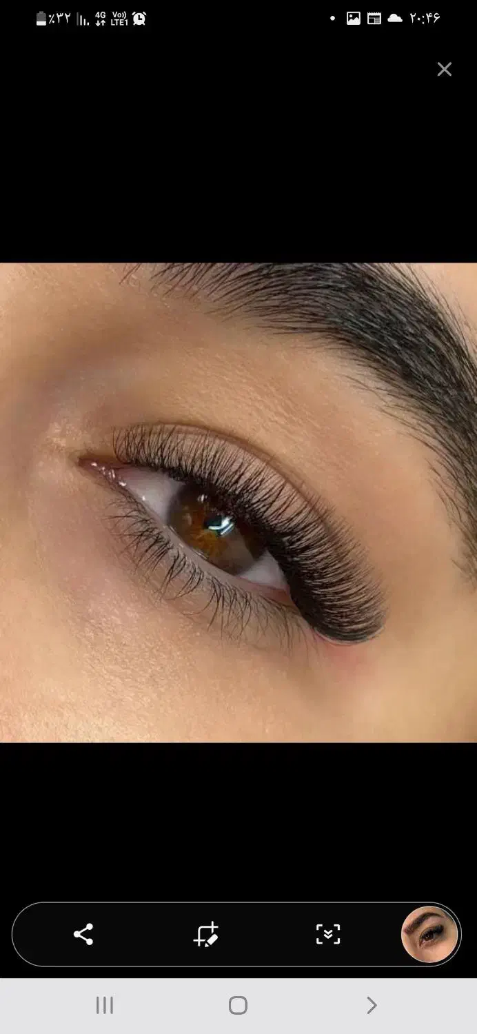 اکستنشن مژه|خدمات آرایشگری و زیبایی|شیراز, محراب|دیوار