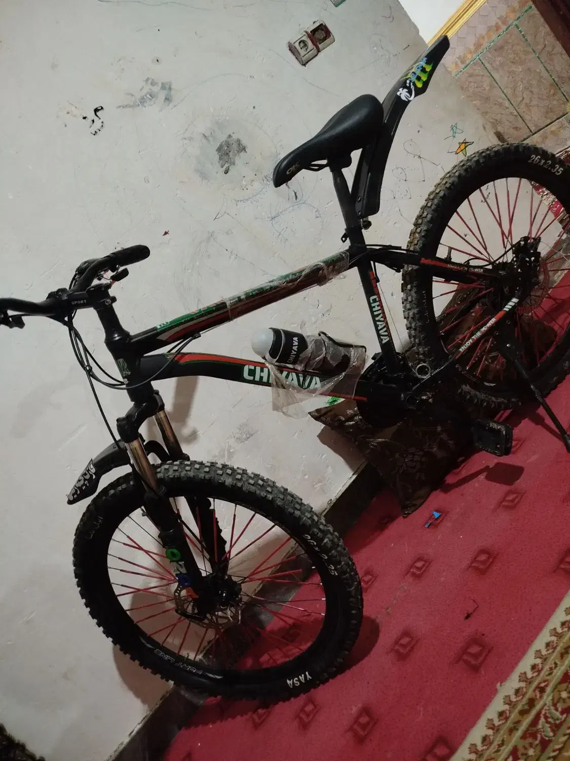 دوچرخه ۲۶ دنده ای|دوچرخه، اسکیت، اسکوتر|زهک, |دیوار