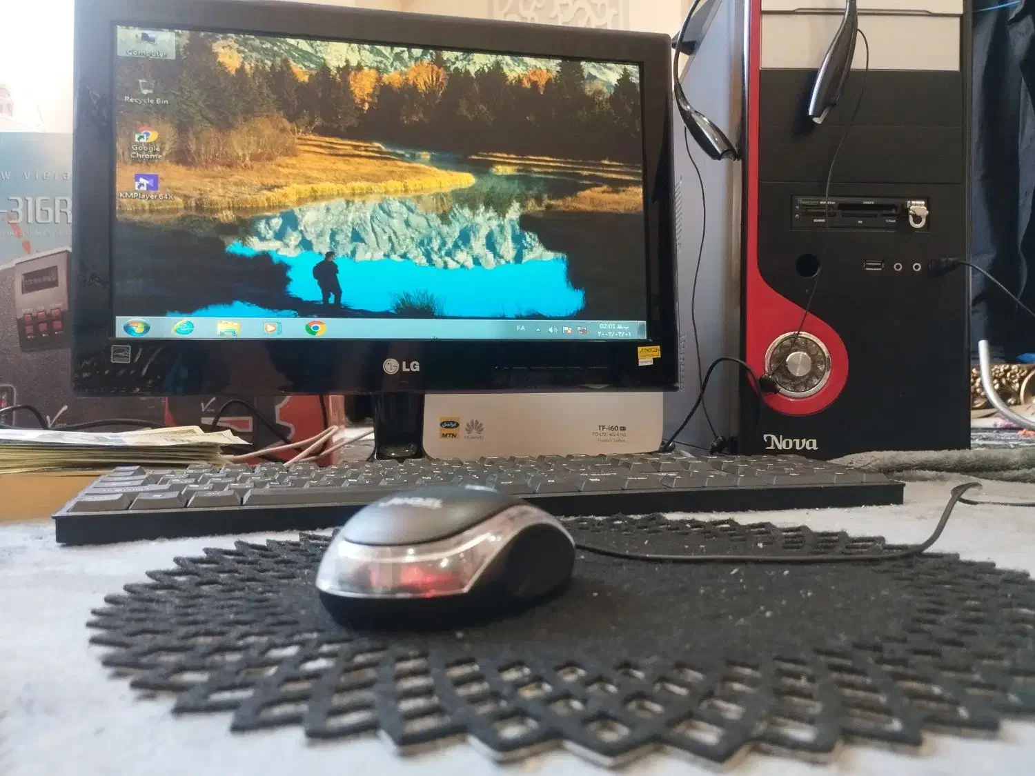 کامپیوتر شخصی تحصیلی|رایانه رومیزی|پرند, فاز ۶|دیوار