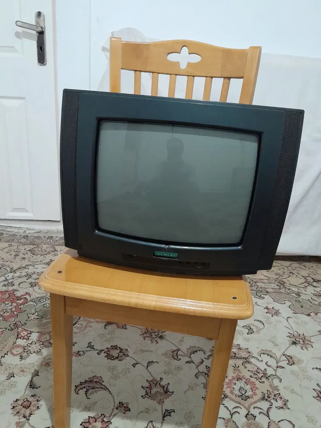 تلوزیون قدیمی عتیقه آلمانی سیمنس|تلویزیون و پروژکتور|تبریز, |دیوار