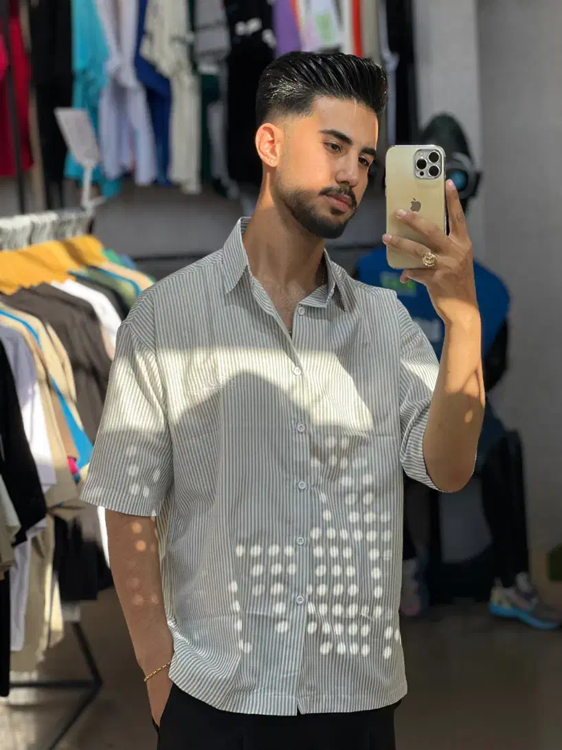 پیراهن راه راه باکسی|لباس|زنجان, |دیوار