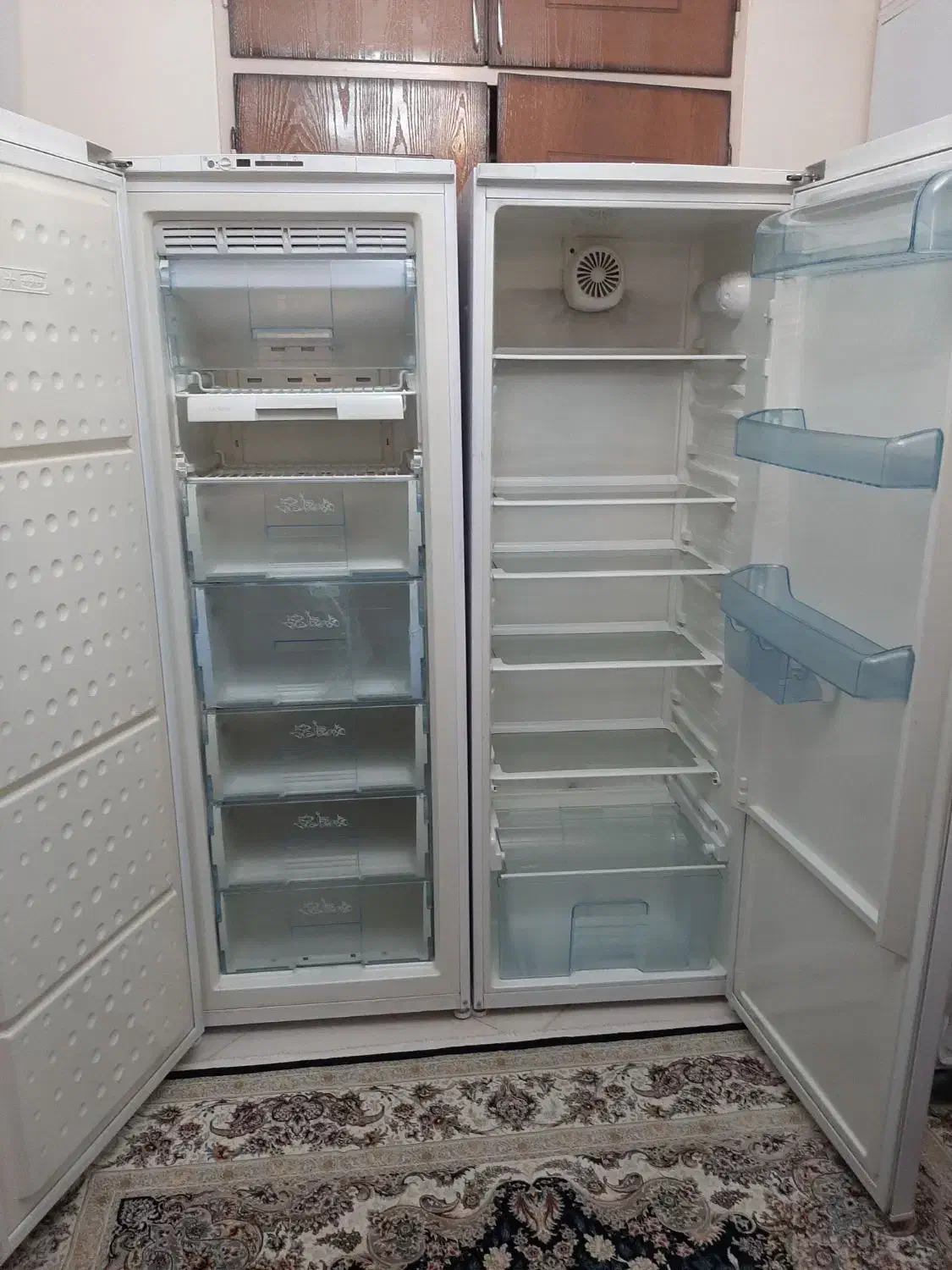 یخچال فریزر دوقلو بکو|یخچال و فریزر|تهران, گلستان (شهرک راه آهن)|دیوار