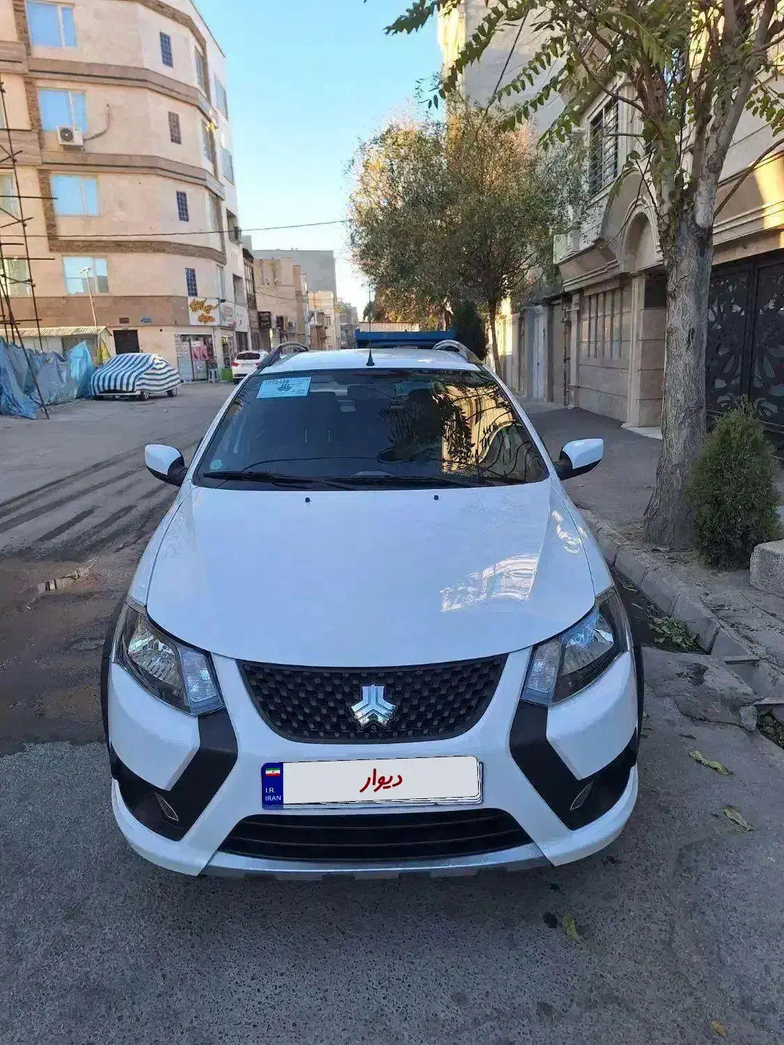 کوییک S سفید مدل 401 بی رنگ پلمپ درحدخشک|خودرو سواری و وانت|اراک, |دیوار