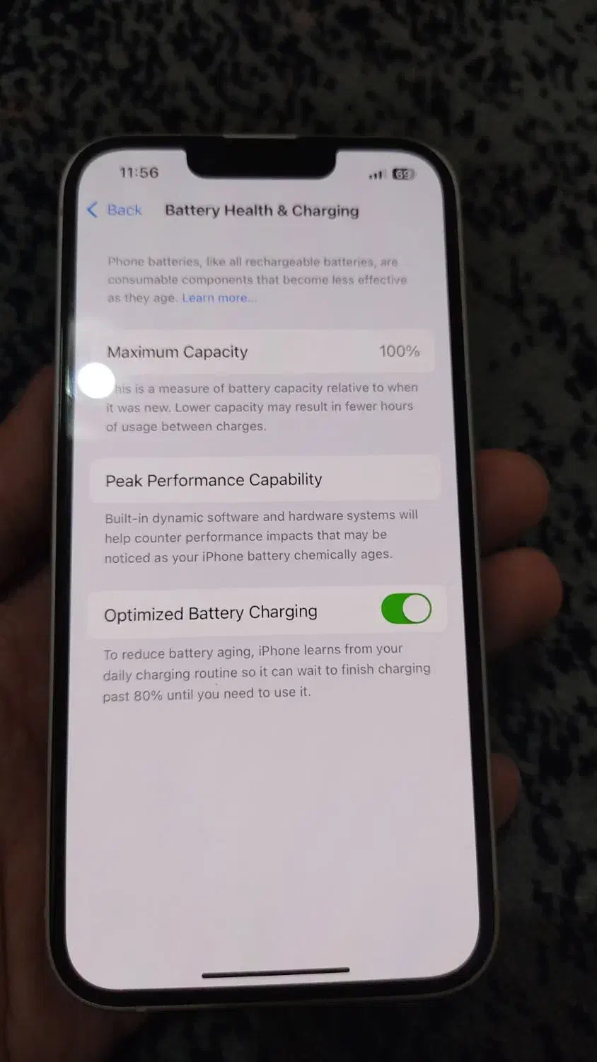 آیفون ۱۳ نرمال باتری۱۰۰ تضمینی|موبایل|تهران, مینای جنوبی|دیوار
