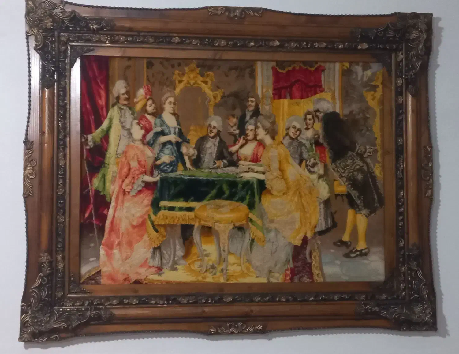 تابلو فرش دستباف طرح پاسور باز|تابلو فرش|پارس‌آباد, |دیوار