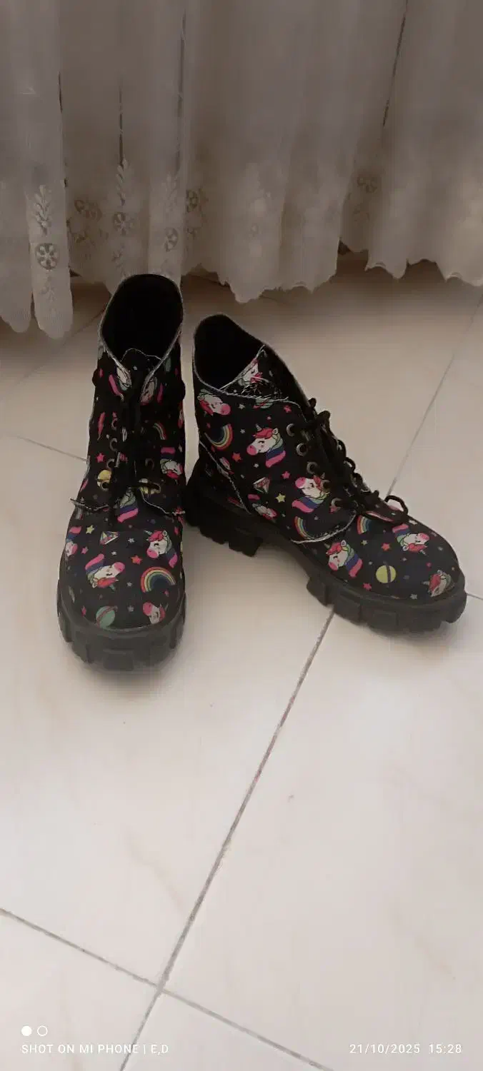 نیم بوت دخترانه اسب شاخدار|کفش و لباس بچه|مشهد, حسابی جنوبی (شهرک غرب)|دیوار