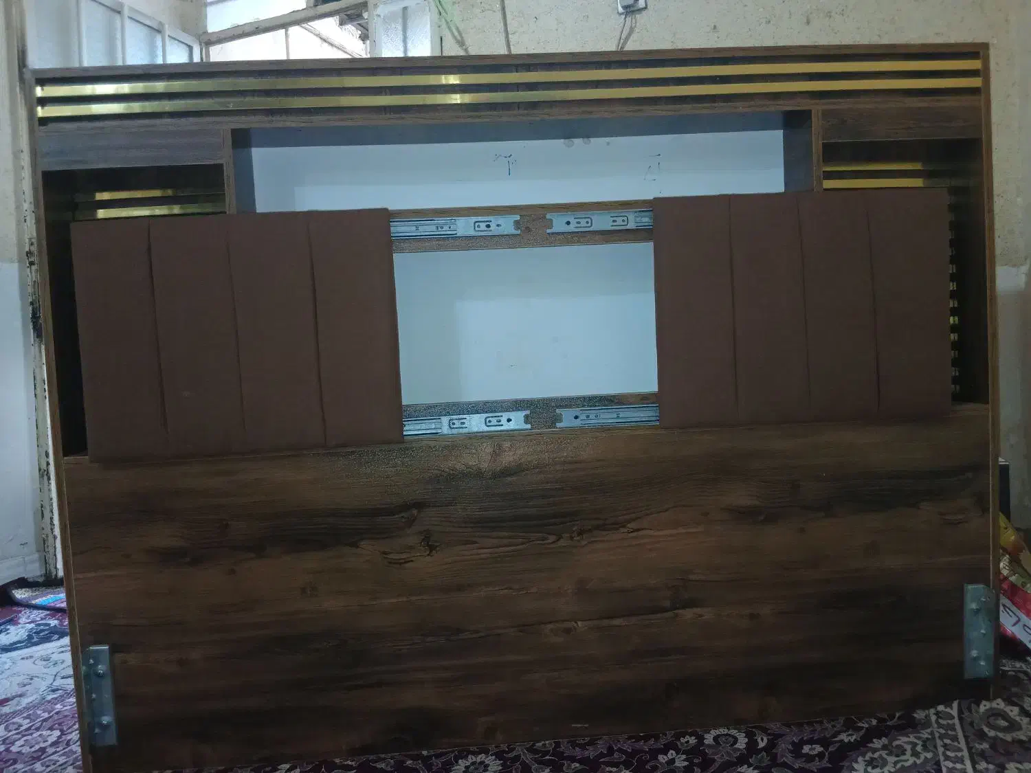 تخت خواب دو نفره نو|تخت و سرویس خواب|اهواز, منبع اب|دیوار