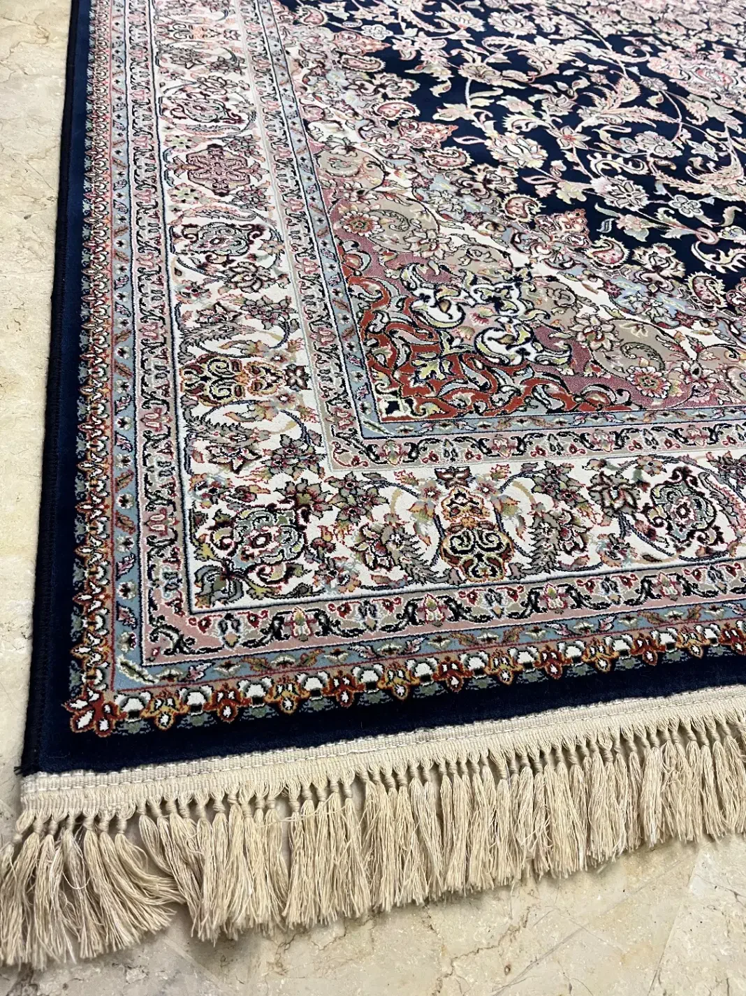 دو تخته فرش ۶ متری کاشان طرح افشان|فرش|تهران, سردارجنگل|دیوار