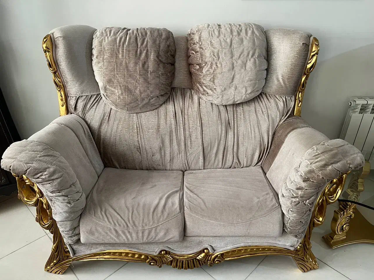 مبل ۷ نفره سالم با ۶ صندلی غذاخوری|مبلمان خانگی و میز عسلی|اسلام‌شهر, شهرک الهیه|دیوار