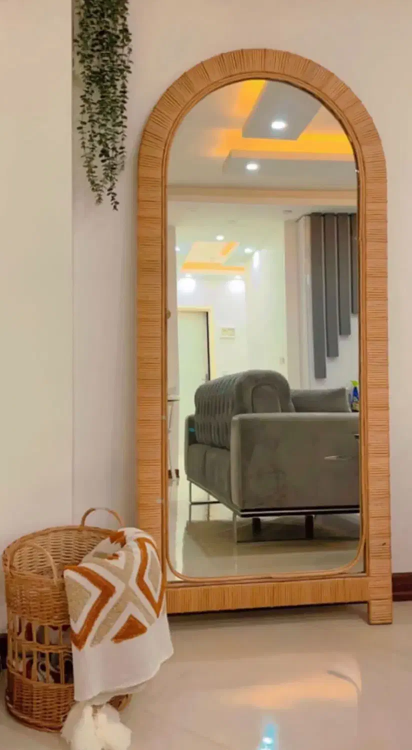 آیینه قدی بامبو|آینه|آبادان, |دیوار