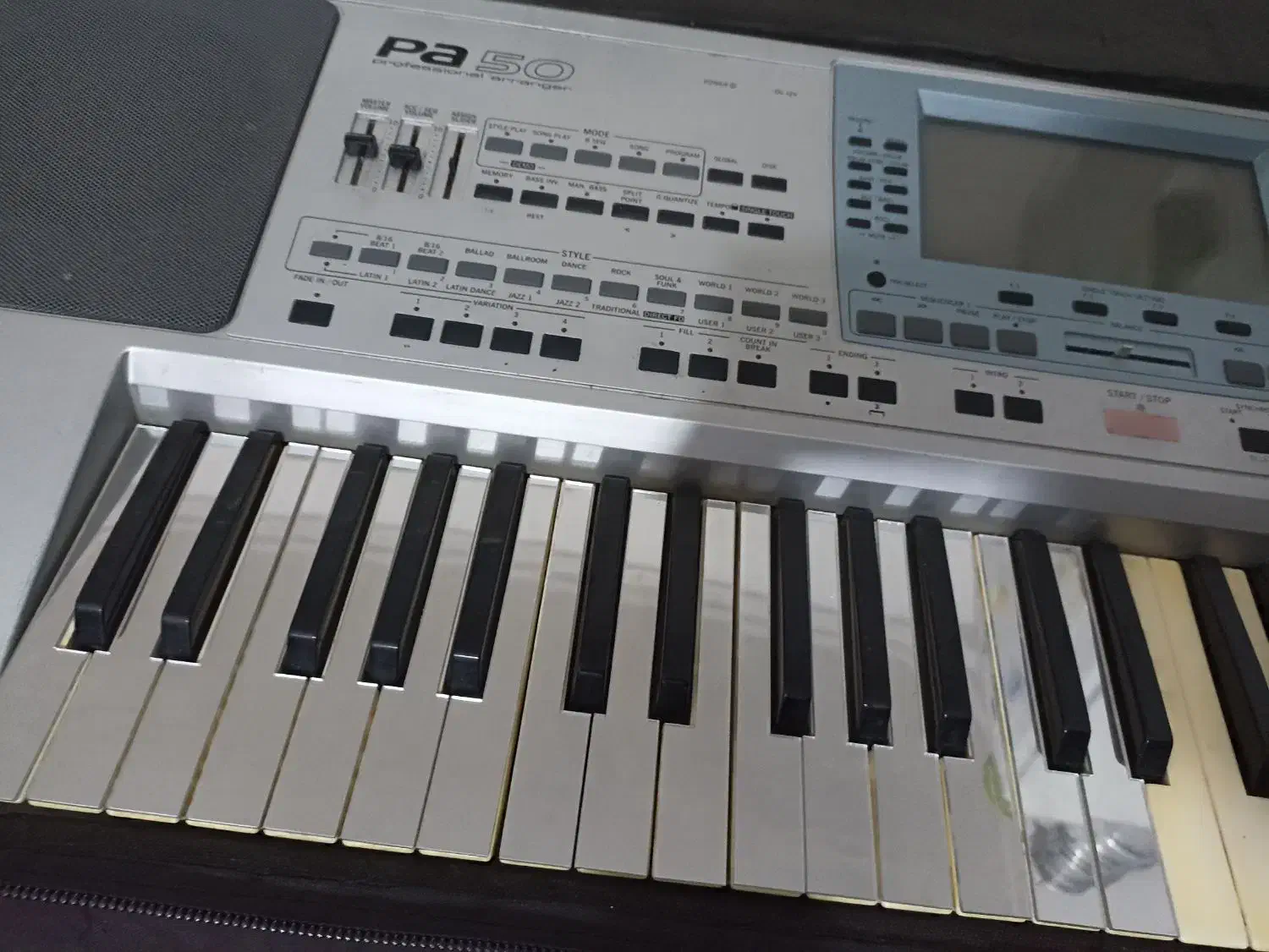 ارگ pa50|پیانو، کیبورد، آکاردئون|زاهدان, |دیوار