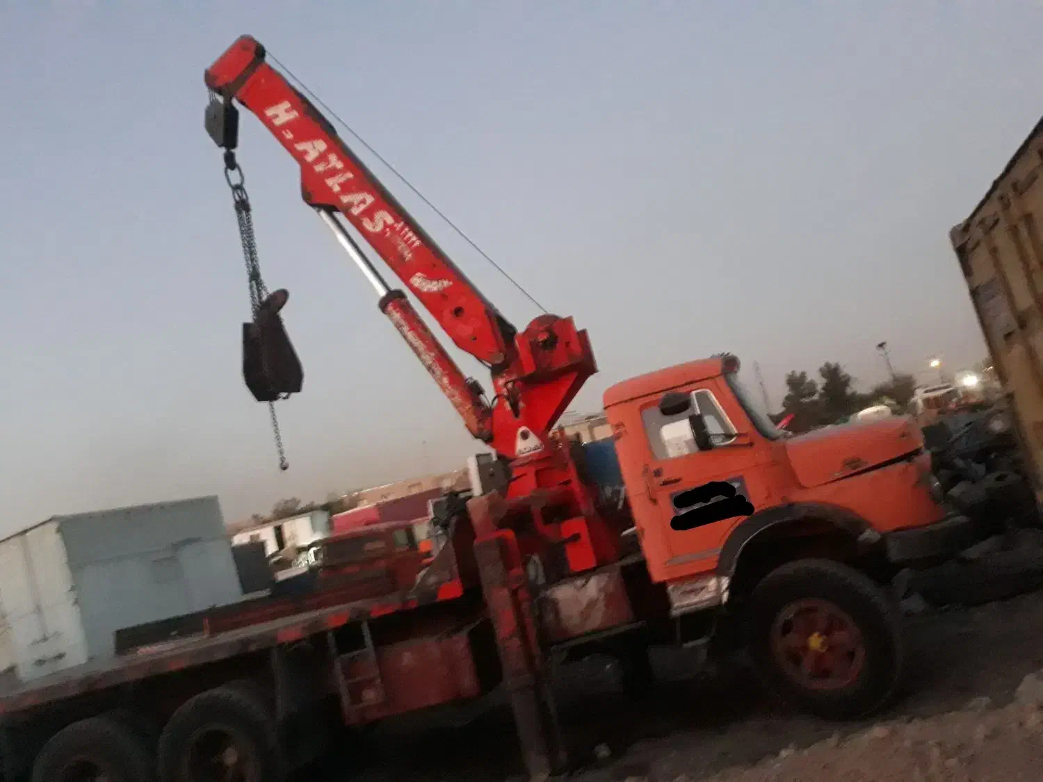 جرثقیل بنز۲۶۲۴ ده چرخ مدل۵۷ دستگاه ۱۵تن اصفهان|خودرو سنگین|تهران, آذری|دیوار