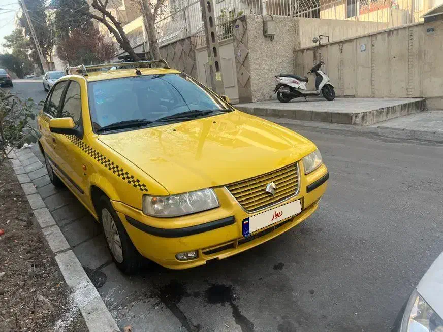 تاکسی سمند گردشی ۹۷|خودرو سواری و وانت|تهران, سید خندان (جلفا)|دیوار