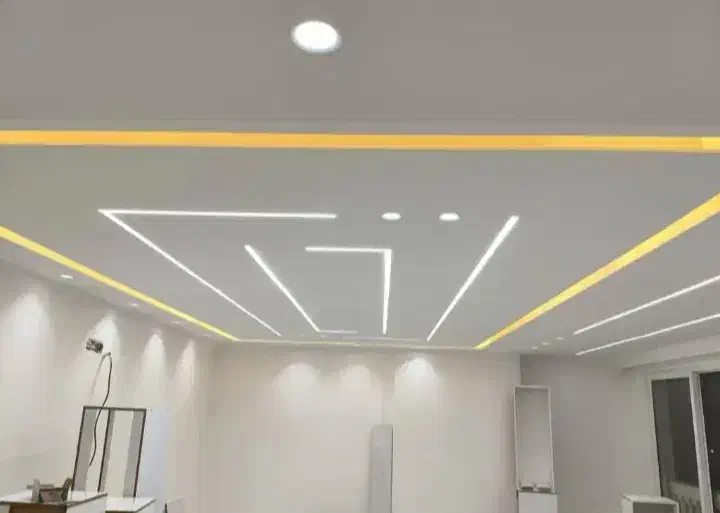 اجرای کناف. نقاشی کل ساختمان و نورپرازی (لاین)|مصالح و تجهیزات ساختمان|صدرا-فارس, فاز ۱|دیوار