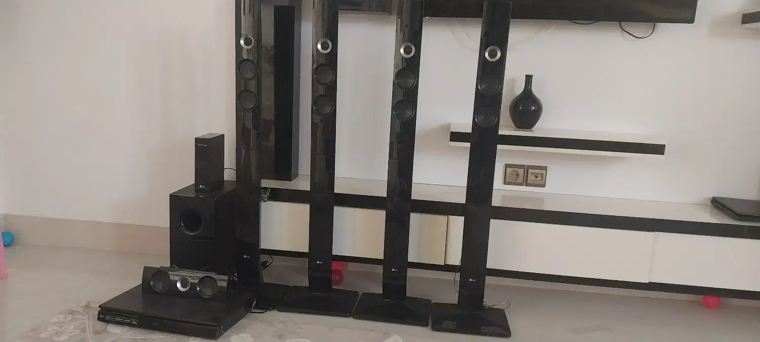 سینما خانواده ۸ تکه ال جی|سیستم صوتی خانگی|خواف, |دیوار