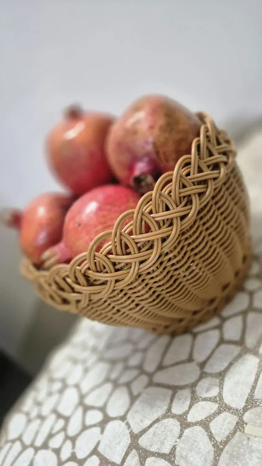 انواع بافت سبدهای حصیری پذیرفته میشود|صنایع دستی و سایر لوازم تزئینی|نیشابور, شهرک رسولی|دیوار