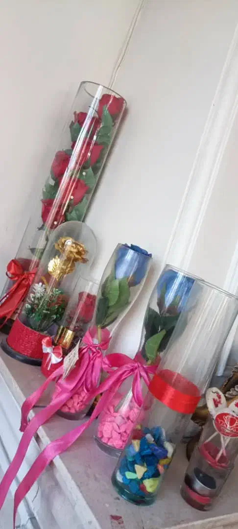 گل مصنوعی همراه گلدان|گل مصنوعی|ری, فیروزآبادی|دیوار