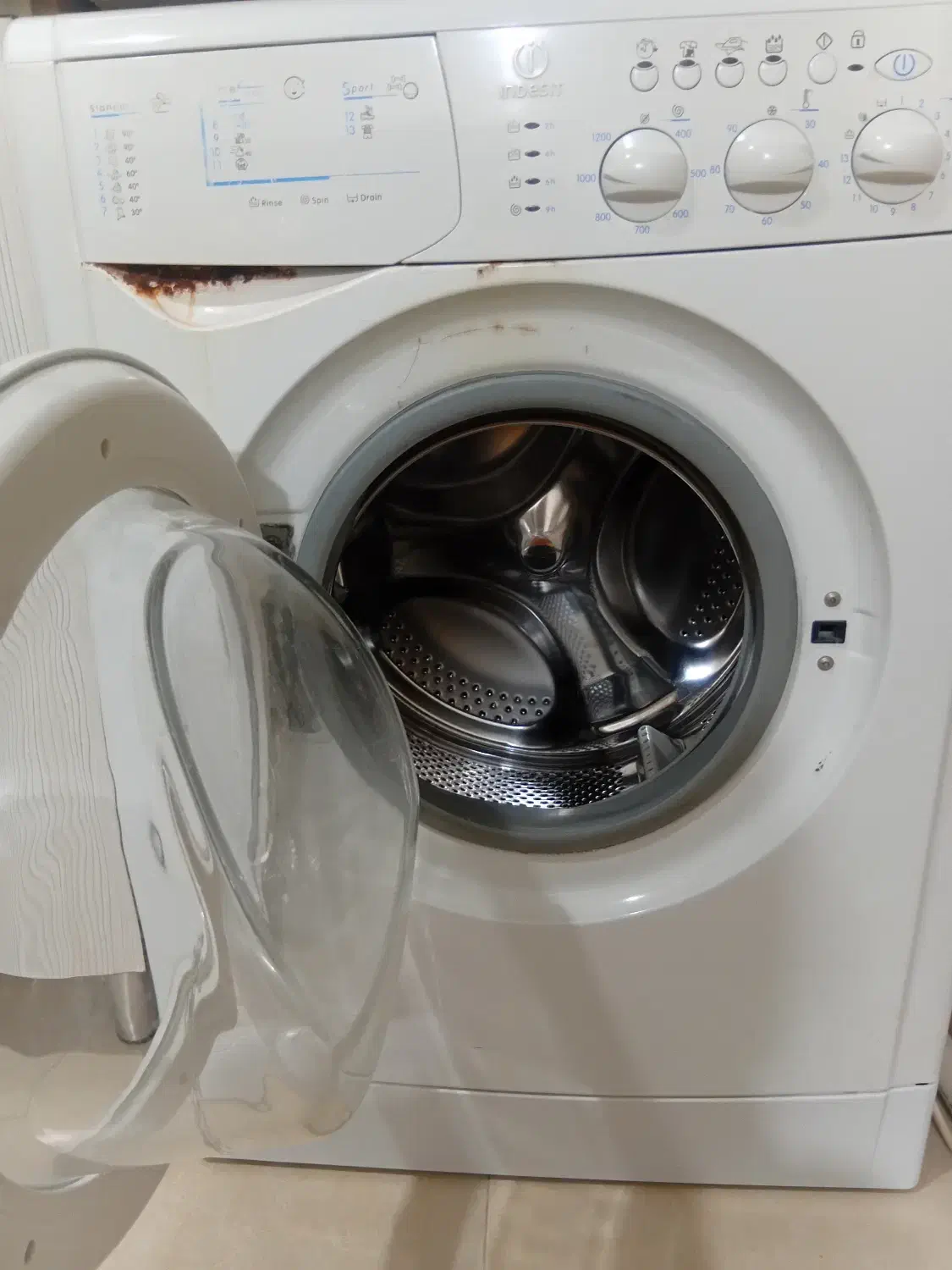 لباسشویی ایندزیت|ماشین لباسشویی و خشککن لباس|پاکدشت, شهرک امام رضا|دیوار