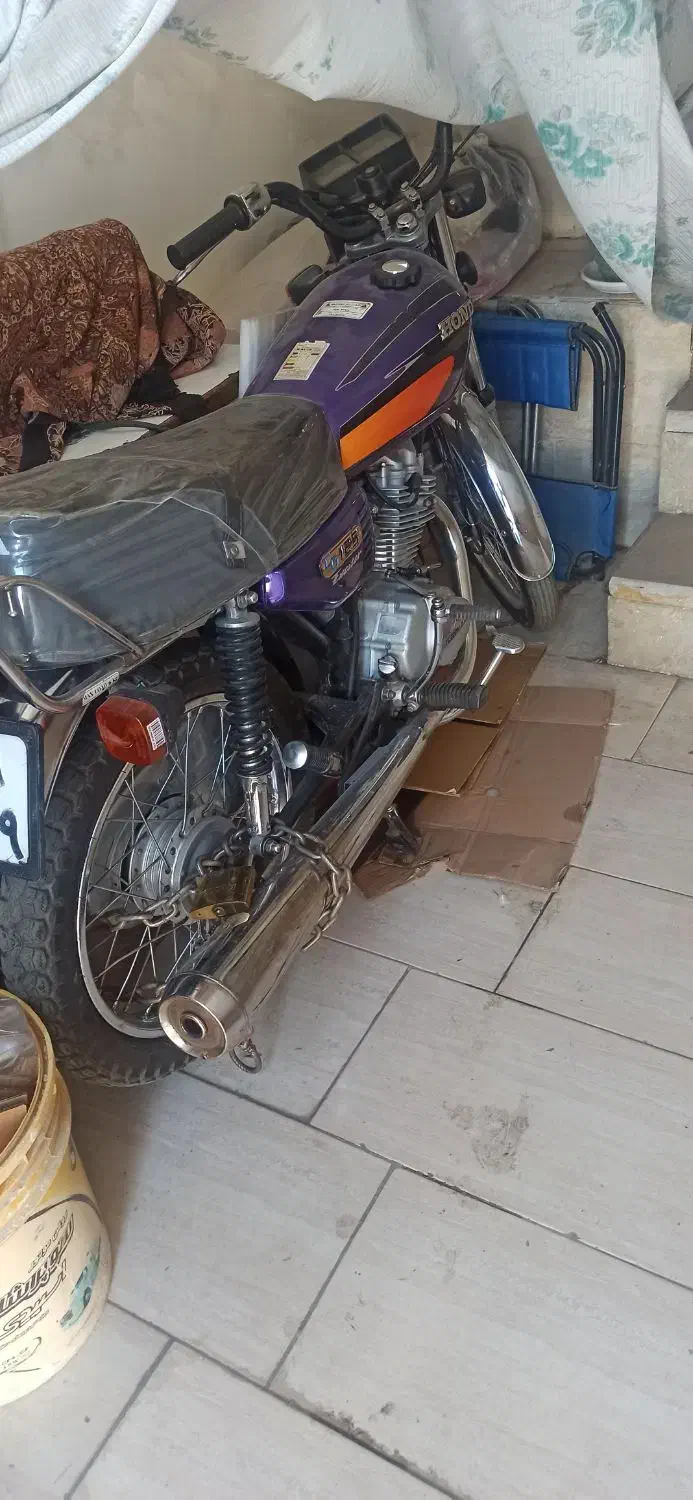 هندا ۱۲۵ مدل ۹۳|موتورسیکلت|شیراز, شریف‌آباد|دیوار