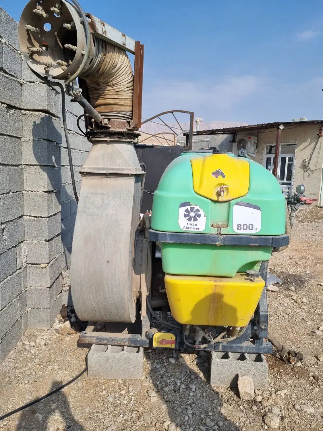 سمپاش توربولاین|ماشین‌آلات صنعتی|سرپل ذهاب, |دیوار