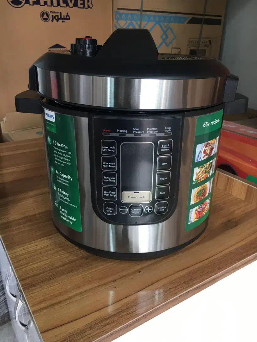 زودپز برقی چند کاره اصل فیلیپس|اجاق گاز و لوازم برقی پخت‌وپز|تالش, تالش|دیوار