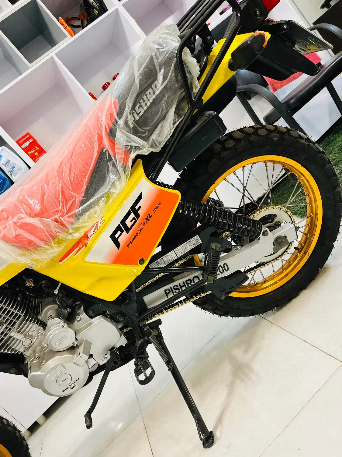 موتور سیکلت تریل XLفول ترین نسخه ترمز جلو ABS|موتورسیکلت|شیراز, قلات|دیوار