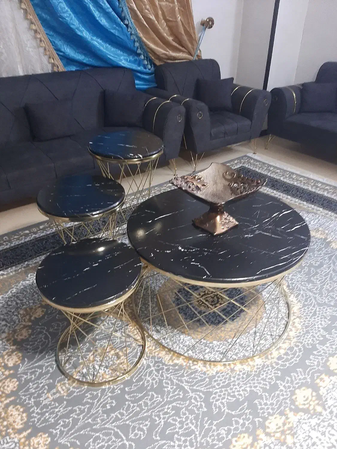 مبل۷نفره نونو|مبلمان خانگی و میز عسلی|ماهدشت, |دیوار